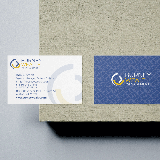 Gigawatt provided a full brand design package, including business cards.