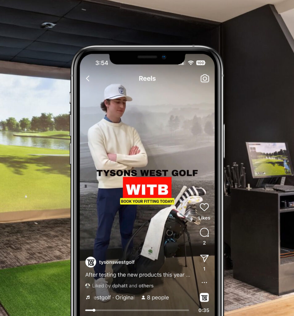 Gigawatt Group provided digital marketing strategy for Tysons West Golf.