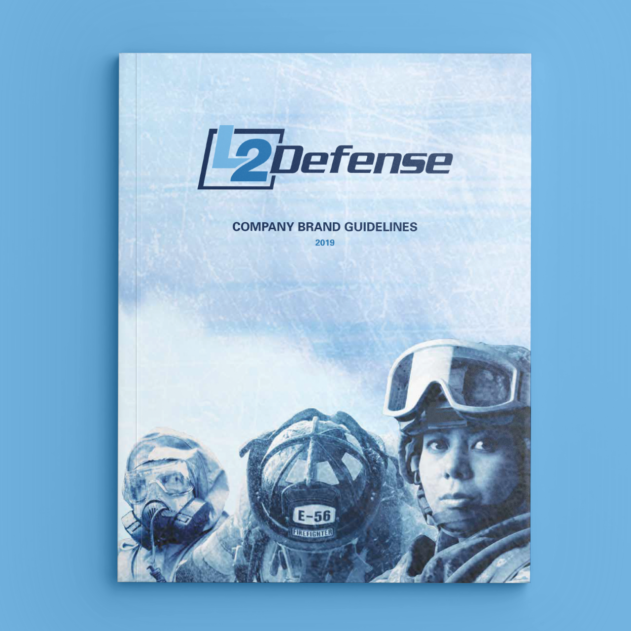 Gigawatt Group created visual branding elements and guidelines for L2 Defense.