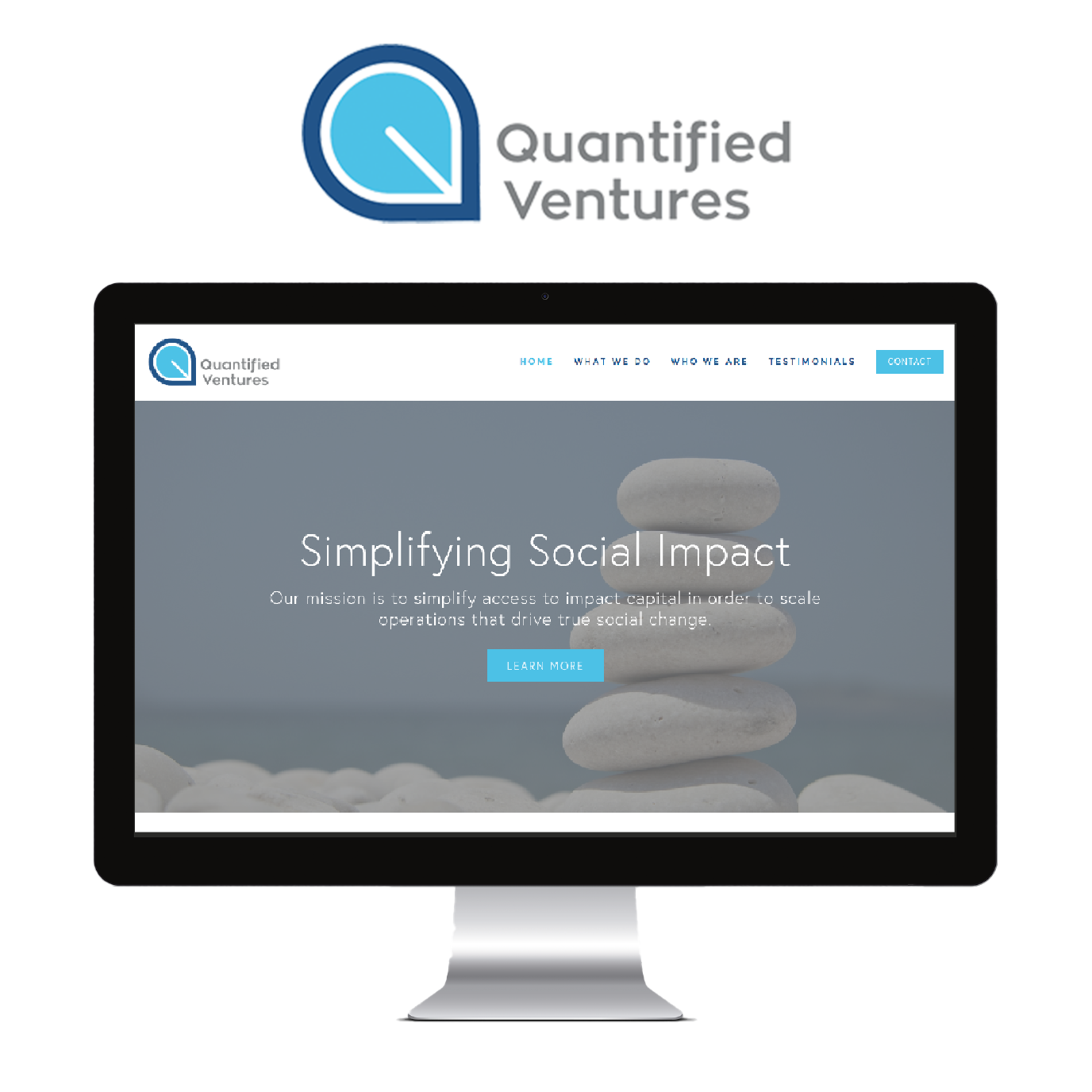 Gigawatt Group provided logo design and branding services for Quantified Ventures