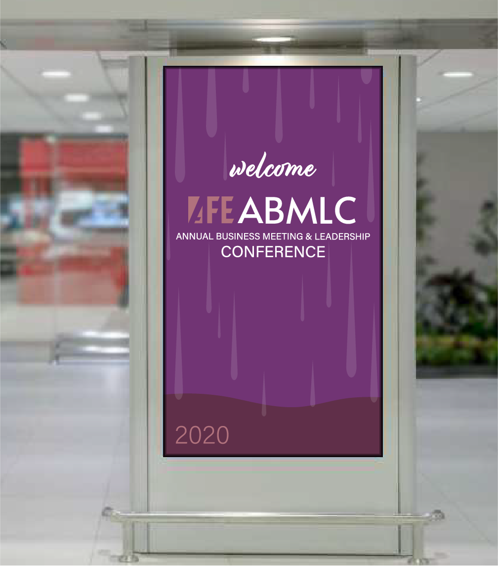 conference signage