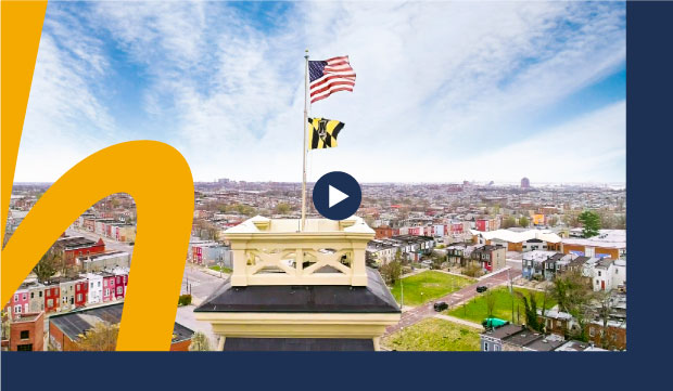baltimore city view play video cover