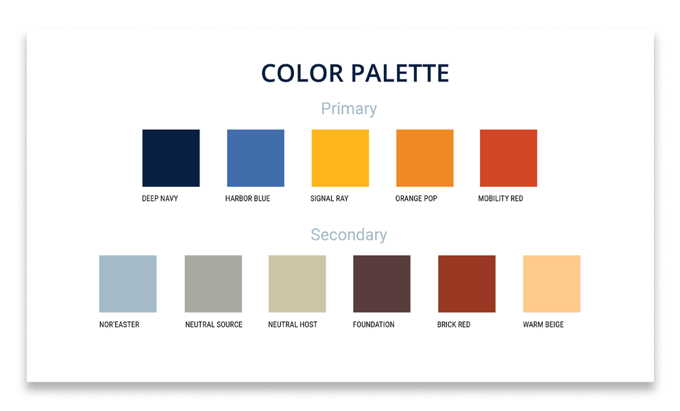 picture of color palette for branding cts